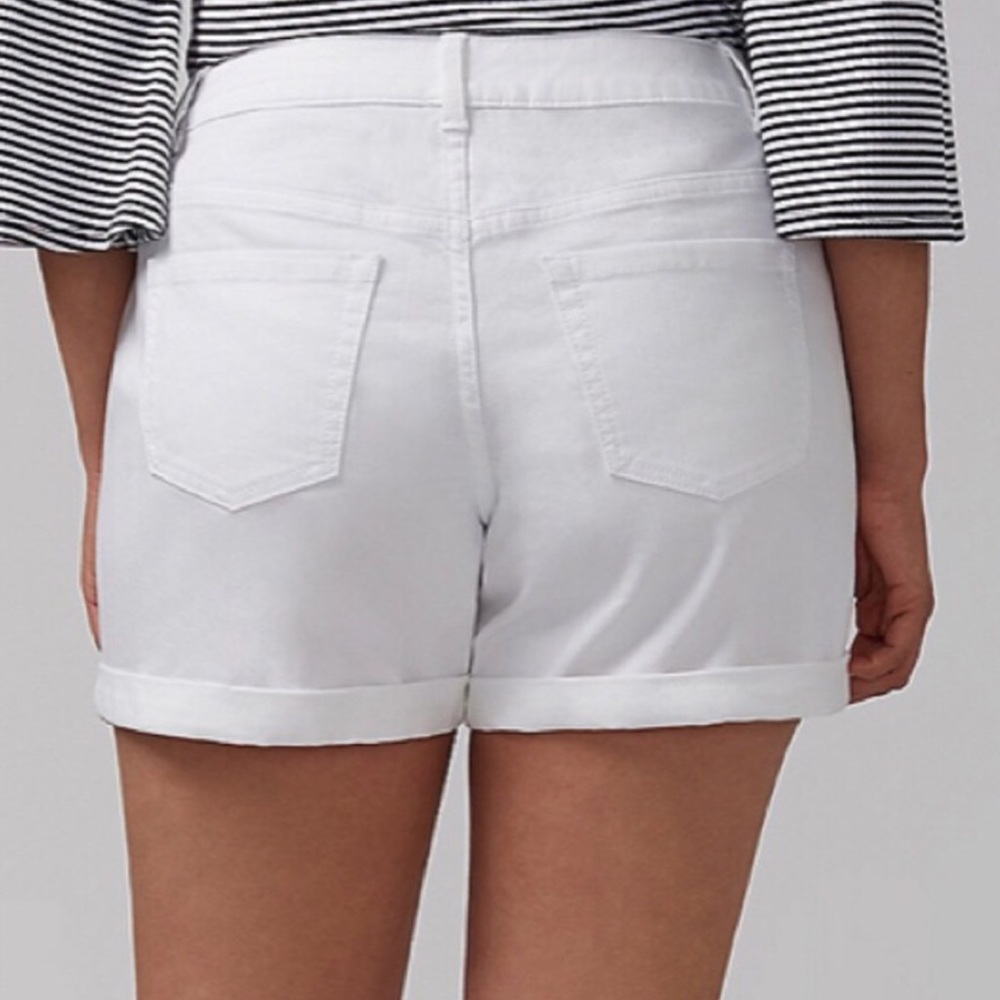Cuffed Weekend Low Rise Shorts - Picture 2 of 2